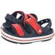 Sandałki Crocs Crocband Cruiser Sandal K Navy/Varsity Red 209423-4OT - małe zdjęcie