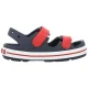 Sandałki Crocs Crocband Cruiser Sandal K Navy/Varsity Red 209423-4OT - małe zdjęcie