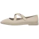 Baleriny Melissa Ever AD 37797/BP376 Beige - małe zdjęcie