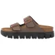 Klapki Papillio Arizona Pap Chunky Mocca 1033056 Eco Leather - małe zdjęcie