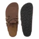 Klapki Birkenstock Blair Carafe Suede Leather 1032983 - małe zdjęcie
