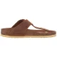Japonki Birkenstock Gizeh Big Buckle Cognac Leather Oiled 1018785 - małe zdjęcie