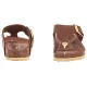 Japonki Birkenstock Gizeh Big Buckle Cognac Leather Oiled 1018785 - małe zdjęcie