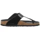 Japonki Birkenstock Gizeh Big Buckle High-Shine Black Leather Patent 1021469 - małe zdjęcie