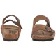 Klapki Birkenstock Arizona BS Dark Tea Suede Leather 1032678 - małe zdjęcie