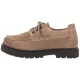 Półbuty Birkenstock Highwood Moc Lace Low Gray Taupe 1031914 - małe zdjęcie