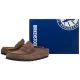 Półbuty Birkenstock Naples Wrapped Concrete Gray 1029712 - małe zdjęcie