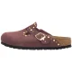 Klapki Birkenstock Boston Rivet Border Pepper Suede 1032897 - małe zdjęcie
