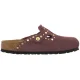 Klapki Birkenstock Boston Rivet Border Pepper Suede 1032897 - małe zdjęcie