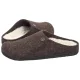 Kapcie Birkenstock Zermatt Rivet Mocha Felt 1016571