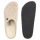 Kapcie Birkenstock Zermatt Rivet Eggshell Felt 1020029 - małe zdjęcie