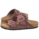 Klapki Birkenstock Arizona Cushion Buckle Pepper Suede 1033103 - małe zdjęcie