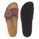 Klapki Birkenstock Madrid Cushion Buckle Suede Pepper Suede 1033013 - małe zdjęcie