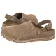 Kapcie Birkenstock Lutry Premium Suede Gray Taupe Suede 1025293 - małe zdjęcie