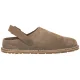 Kapcie Birkenstock Lutry Premium Suede Gray Taupe Suede 1025293 - małe zdjęcie