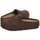 Kapcie Birkenstock Amsterdam Wrapped Carafe Suede Leather 1032552 - małe zdjęcie