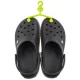 Klapki Crocs Crocband Gum Clog K Black 212775-001 - małe zdjęcie