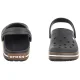Klapki Crocs Crocband Gum Clog K Black 212775-001 - małe zdjęcie