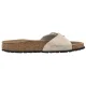 Klapki Birkenstock Madrid Cushion Buckle Suede Oyster Suede Leather 1032992 - małe zdjęcie