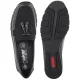Mokasyny Rieker Czarne 53771-00 Black - małe zdjęcie