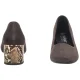 Czółenka Rieker Brązowe 44750-25 Brown - małe zdjęcie