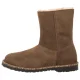 Kozaki Birkenstock Uppsala Zip Shearling Dark Tea Suede Leather 1030054 - małe zdjęcie