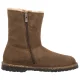 Kozaki Birkenstock Uppsala Zip Shearling Dark Tea Suede Leather 1030054 - małe zdjęcie