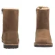 Kozaki Birkenstock Uppsala Zip Shearling Dark Tea Suede Leather 1030054 - małe zdjęcie