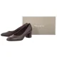 Czółenka Tamaris Brązowe 1-22437-47 350 Mahogany Leather - małe zdjęcie