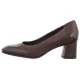 Czółenka Tamaris Brązowe 1-22437-47 350 Mahogany Leather - małe zdjęcie