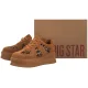 Sneakersy Big Star Brązowe UU274052 - małe zdjęcie
