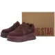 Sneakersy Big Star Burgundowe UU274050 - małe zdjęcie