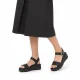Sandały Tamaris Czarne 1-28712-42 003 Black Leather - małe zdjęcie