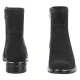 Botki Caprice Czarne 9-25325-47 044 Black Stretch - małe zdjęcie