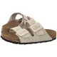 Klapki Birkenstock Arizona Cushion Buckle Oyster Suede 1033088 - małe zdjęcie