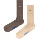 Skarpety 2 pary Birkenstock 2 Pack Cotton Rib Sandcastle/Pepper 1033170 - małe zdjęcie