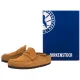 Półbuty Birkenstock Naples Wrapped Cork Brown Suede 1033127 - małe zdjęcie