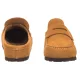 Półbuty Birkenstock Naples Wrapped Cork Brown Suede 1033127 - małe zdjęcie