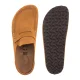 Półbuty Birkenstock Naples Wrapped Cork Brown Suede 1033127 - małe zdjęcie
