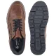 Półbuty Rieker Brązowe B0513-24 Brown - małe zdjęcie