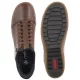 Sneakersy Rieker Brązowe L7562-22 Brown - małe zdjęcie