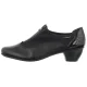 Półbuty Rieker Czarne 41765-00 Black - małe zdjęcie