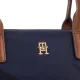 Torebka Tommy Hilfiger Popette Mini Tote AW0AW17709 DW6 - małe zdjęcie