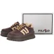 Sneakersy Filippo Ciemnobrązowe DP7111/26 D BR - małe zdjęcie