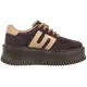 Sneakersy Filippo Ciemnobrązowe DP7111/26 D BR - małe zdjęcie