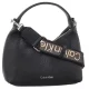 Torebka Calvin Klein Webbing Strap Small Bag Black LV04F3892G UB1 - małe zdjęcie