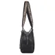 Torebka Szopperka Calvin Klein Webbing Adj Strap Tote Black LV04F3644G UB1  - małe zdjęcie