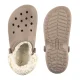 Klapki Crocs Classic Fleece Lined Clog Mushroom 211396-195 - małe zdjęcie