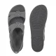 Sandały Crocs Brooklyn Knot Low Wedge Carbon 212864-0YK - małe zdjęcie