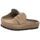 Mule Birkenstock Naples Wrapped Tabacco Brown 1032697 Leather Oiled - małe zdjęcie